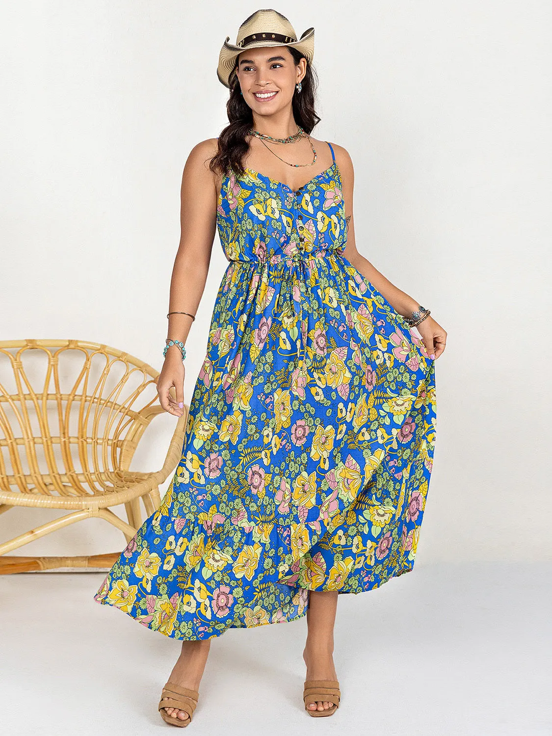 Plus Size Summer Maxi Dress