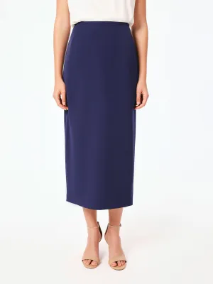 Plus York Skirt, Iconic Stretch Crepe