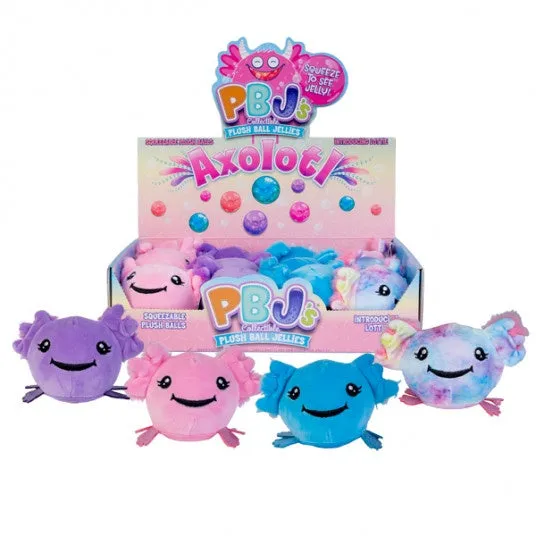 Plush Ball Jellies- Axolotl