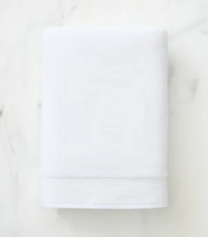 Plush Fibrosoft Towels White