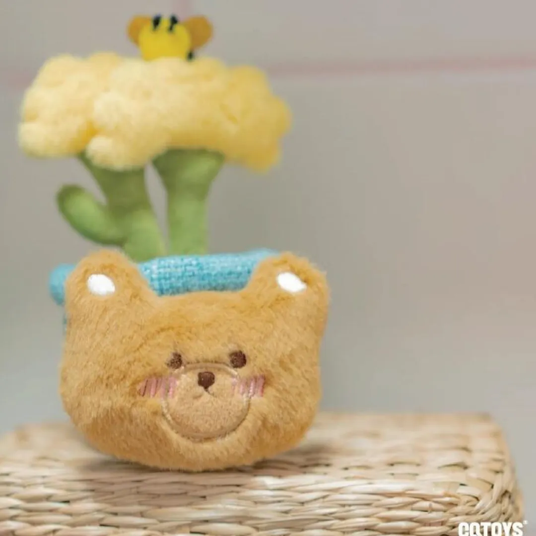 Plush Flower Pot Keychain Blind Box