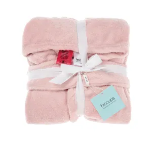 Plush Kids Bathrobe Range Blush