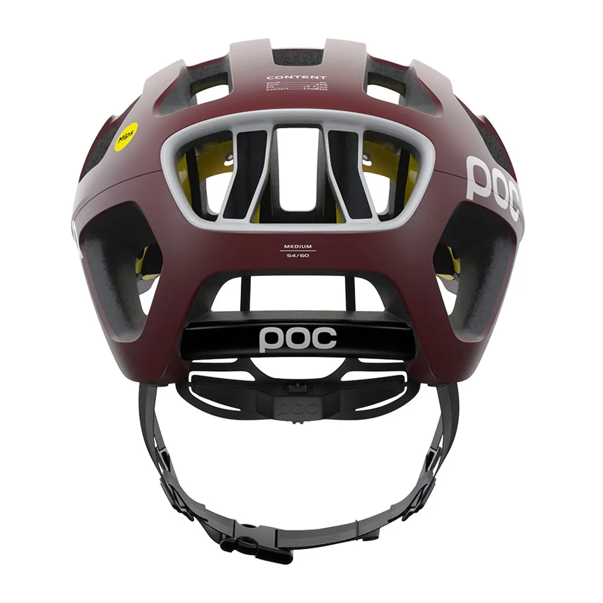 POC OCTAL MIPS Cycling Helmet - Garnet Red Matt