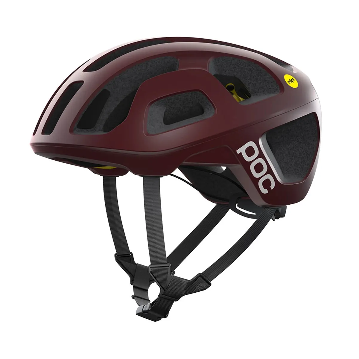 POC OCTAL MIPS Cycling Helmet - Garnet Red Matt