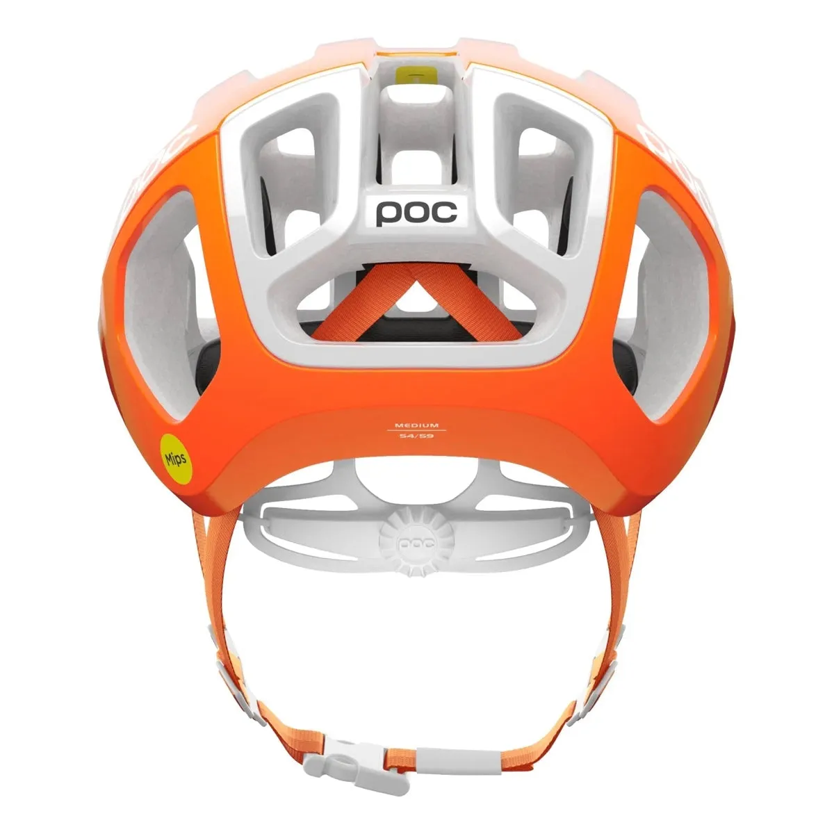 POC Ventral Air Mips Cycling Helmet - Flourescent Orange AVIP