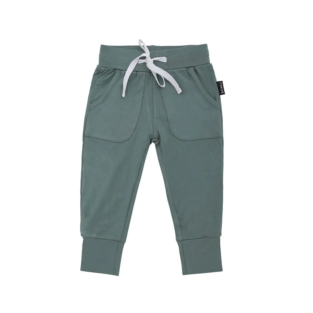 Pocket Jogger Pants - Leafy Green