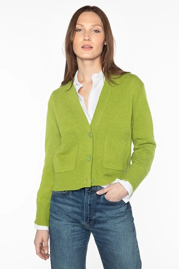 Pocket Vee Cardigan