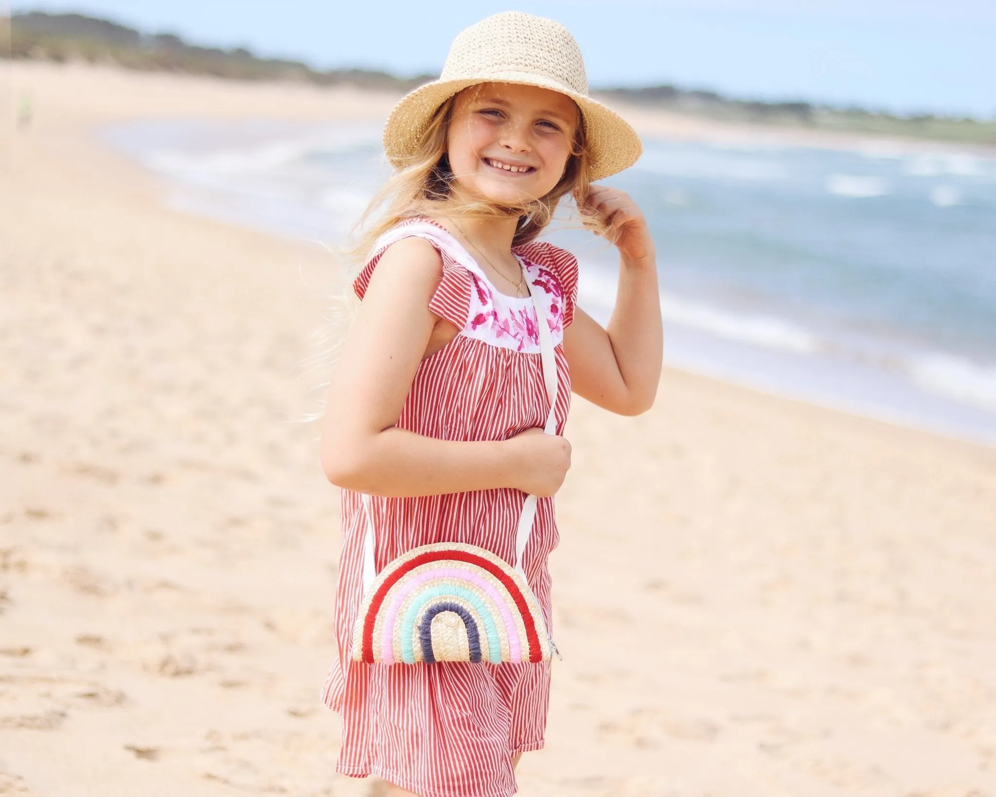 Poet Crochet Straw Hat