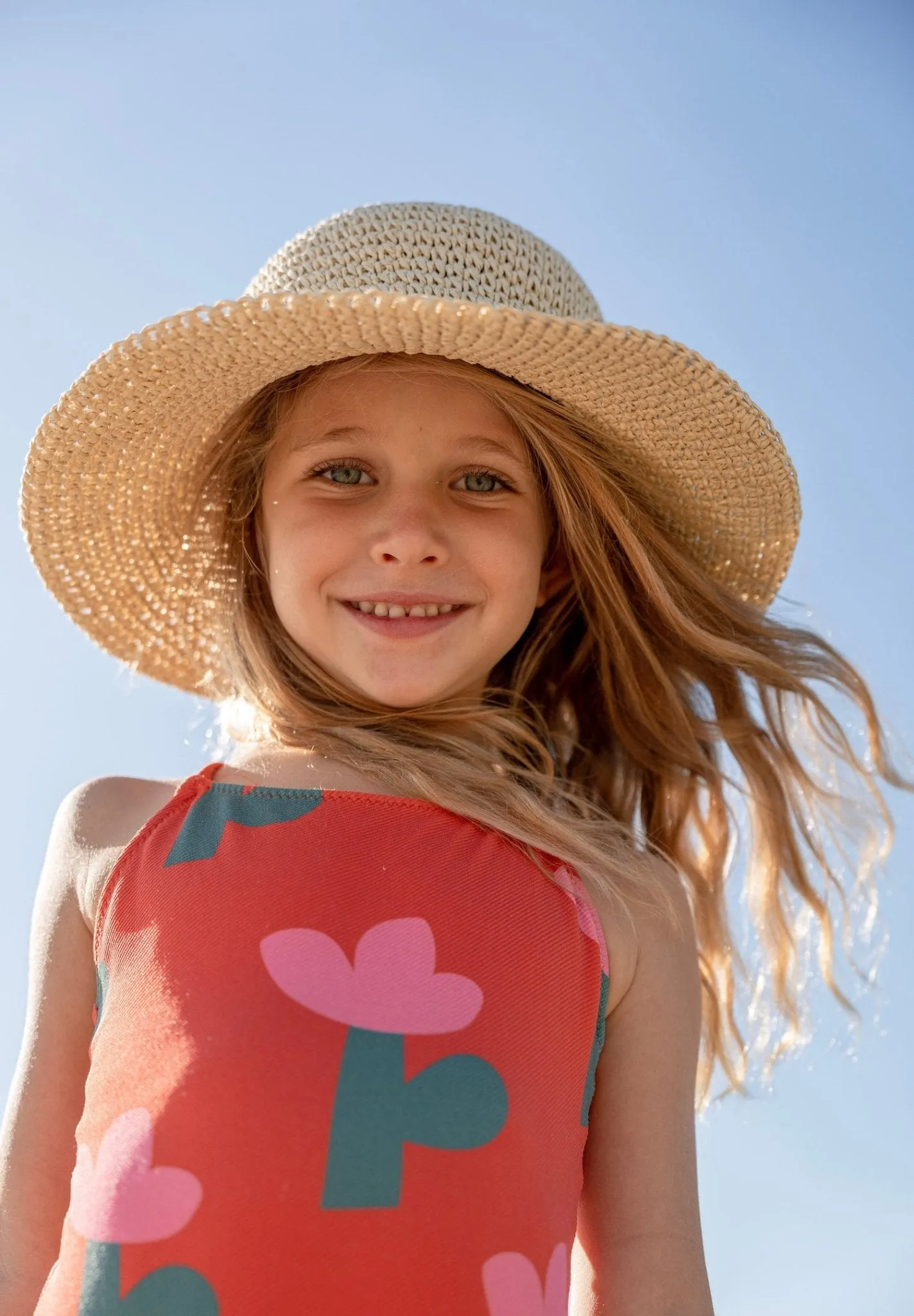 Poet Crochet Straw Hat