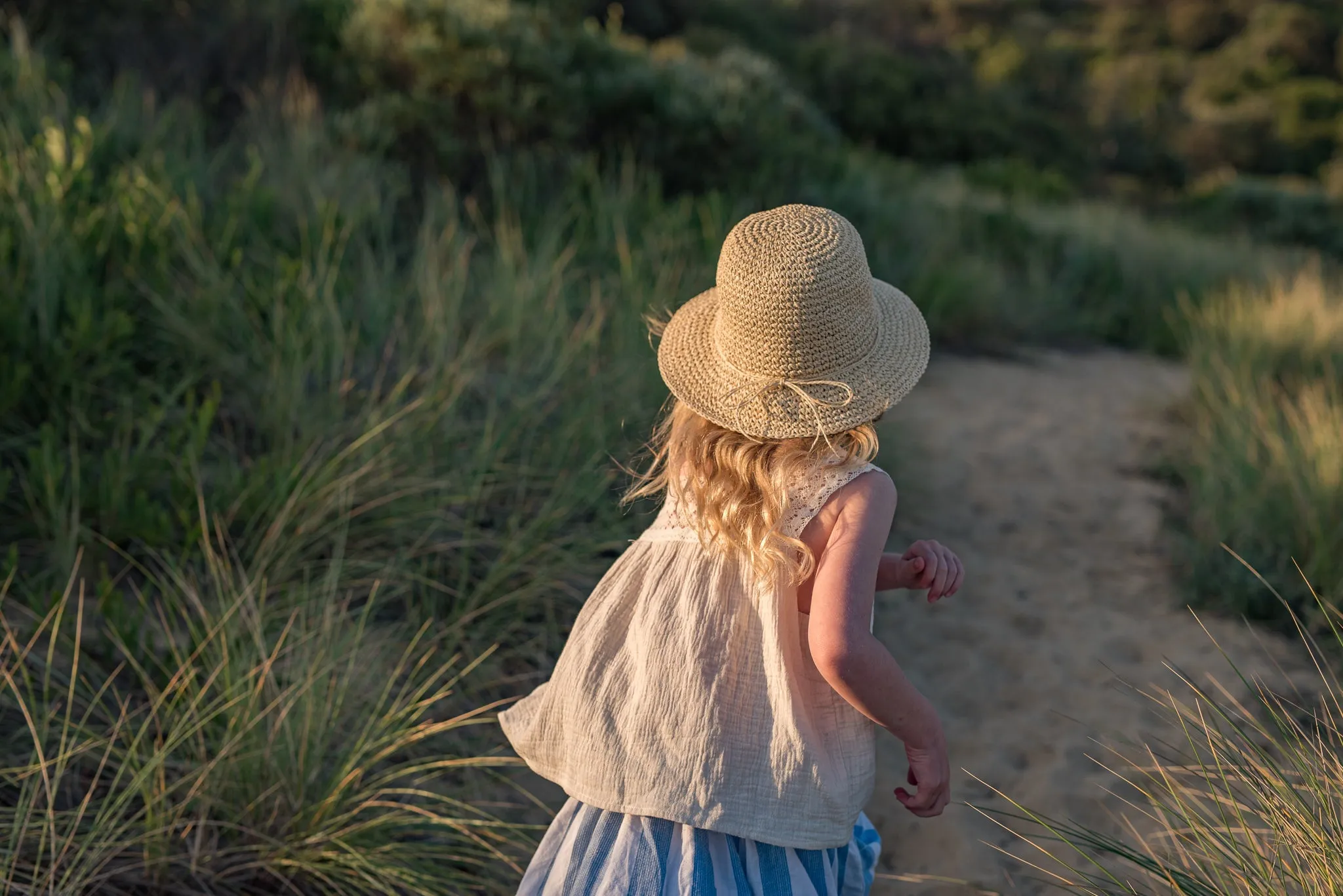 Poet Crochet Straw Hat