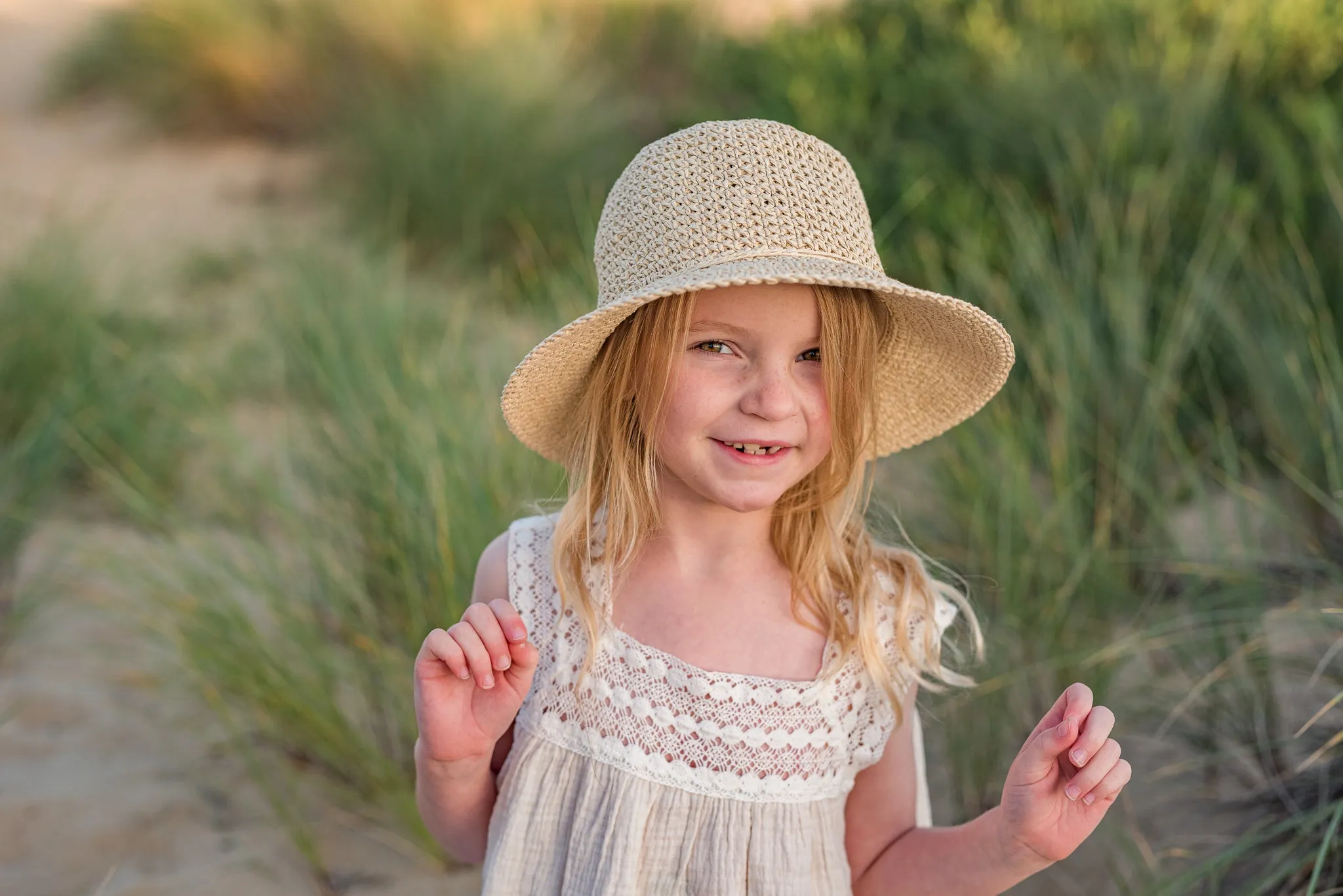 Poet Crochet Straw Hat