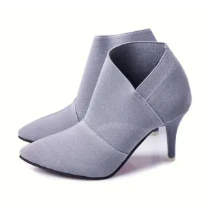 Pointed Comfy Casual Heels