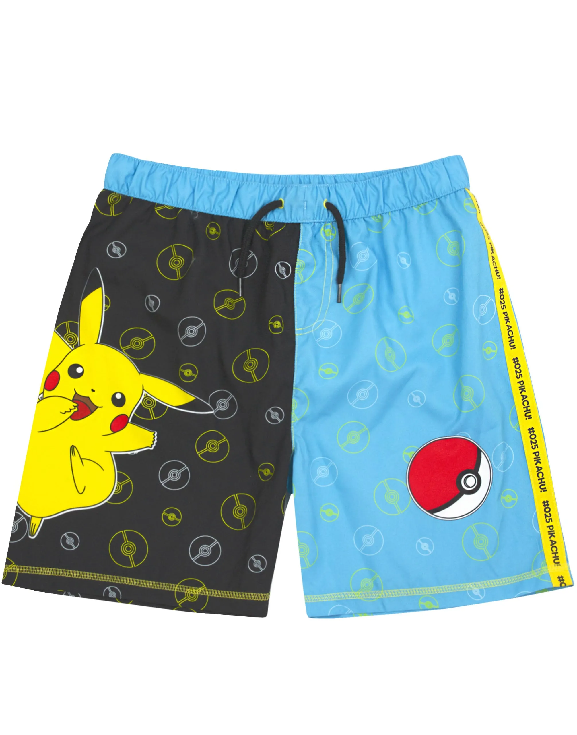 Pokemon Pikachu Boys Blue Swim Shorts