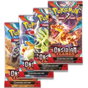 Pokemon Scarlet & Violet Obsidian Flames Booster Pack - One Per Order