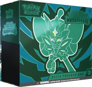 Pokemon Scarlet & Violet Twilight Masquerade Elite Trainer Box | Ogerpon