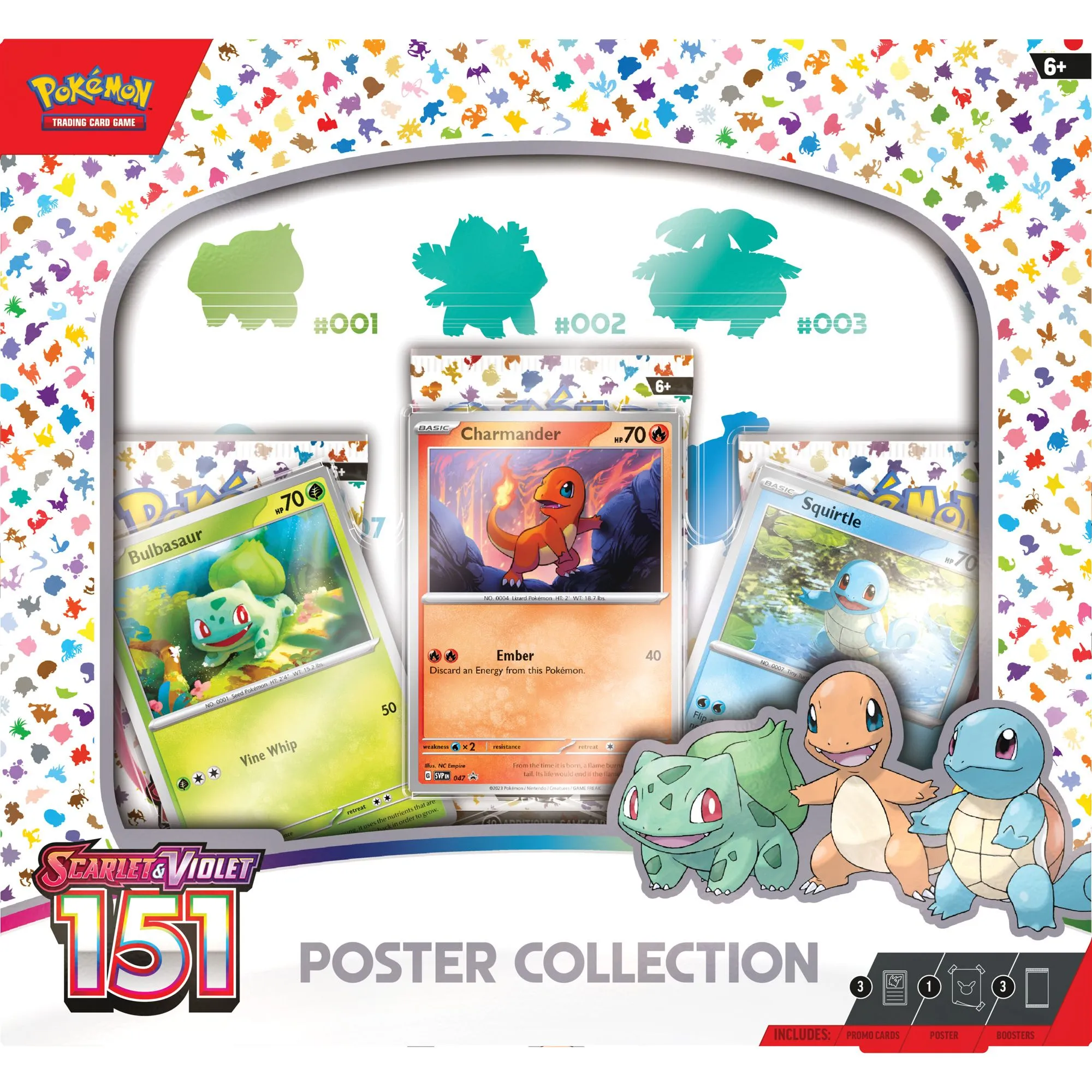 Pokemon TCG Scarlet & Violet 151 Poster Collection