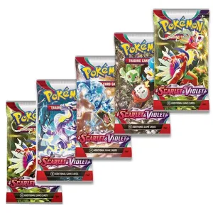 Pokémon TCG Scarlet & Violet Booster Pack 10 Cards (Random)