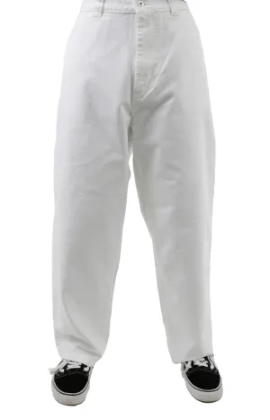 Polar Skate Co. Big Boy Work Trousers - White