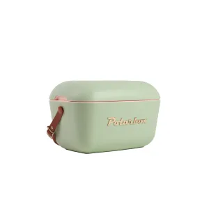 Polarbox Pop Cooler Olive Green with Gold Letters 12L