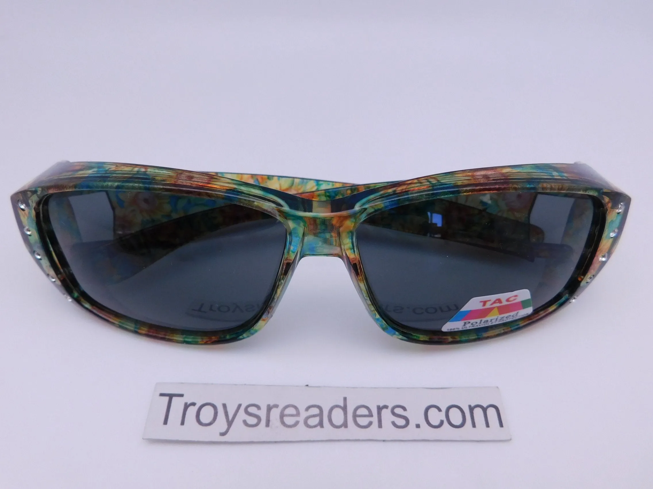 Polarized Flowery Transparent Fit Overs in Six Designs