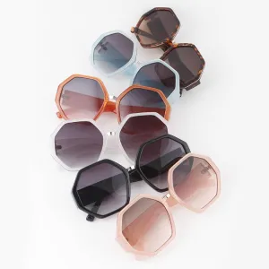 Polarized Geometric Sunglasses