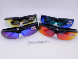 Polarized Mirrored Flip-up Fit Overs in Four Colors