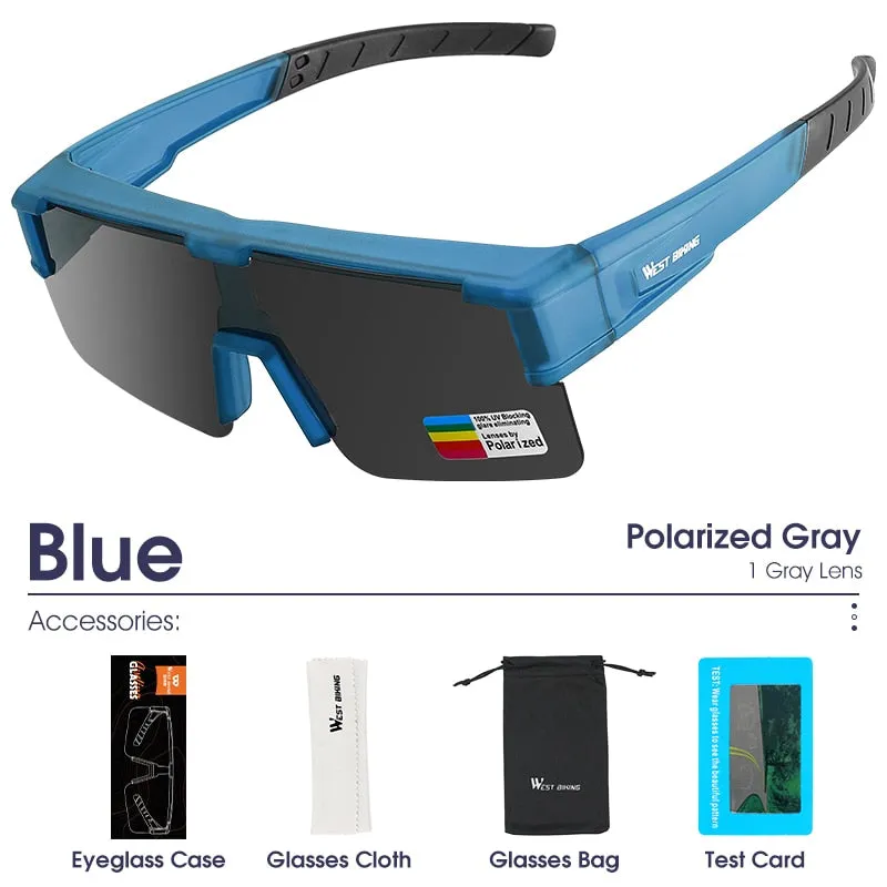 Polarized Myopic Driving Sunglasses Unisex Photochromic Cycling Glasses Combined Eyewear UV400 Fishing Bike Goggles