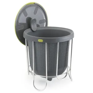 Polder 1 gal Gray/Silver Kitchen Composter 1 pk