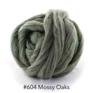 Polish Merino Wool Top - Mossy Oaks