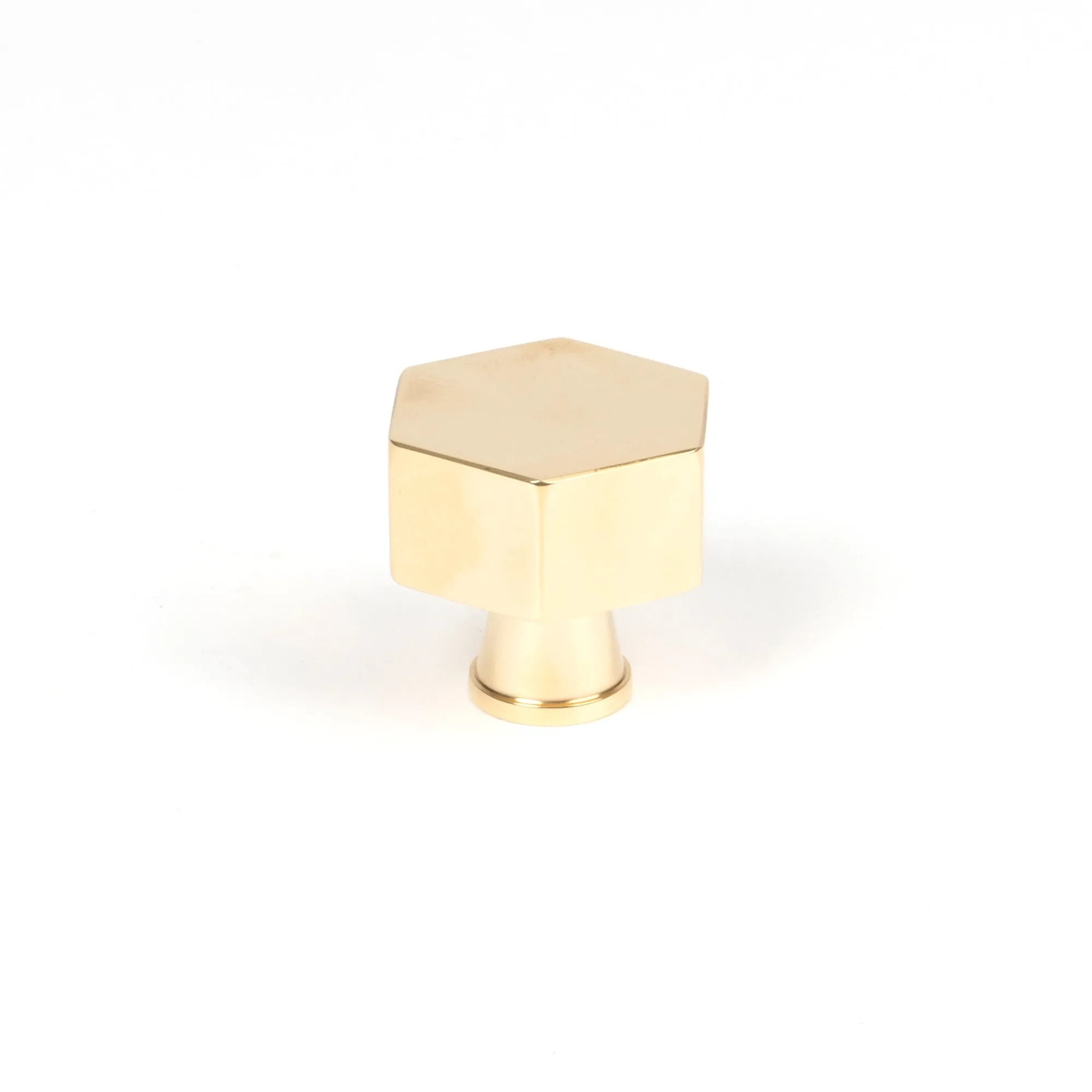 Polished Brass Kahlo Cabinet Knob - 32mm | From The Anvil