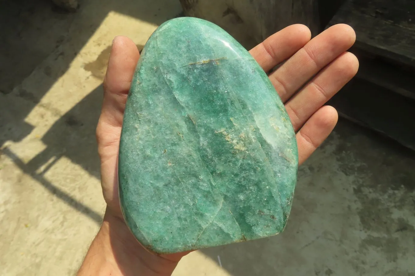 Polished Fuchsite Quartz Standing Free Forms x 12 From Madagascar