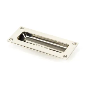 Polished Nickel Flush Handle | From The Anvil