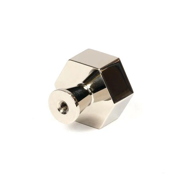 Polished Nickel Kahlo Cabinet Knob - 32mm | From The Anvil