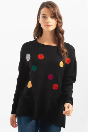 POLKA DOT SWEATER