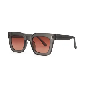 POLLY | Matt Crystal Grey | Orange Polarized Lens