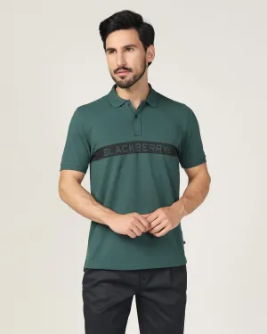 Polo Green Printed T-Shirt - Solo