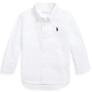 Polo Ralph Lauren Baby Boy Slim Fit Shirt White