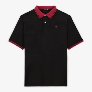 Polo STADE TOULOUSAIN noir et rouge