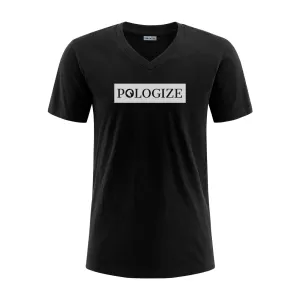 Pologize™ Boxed Logo V-Neck T-Shirt