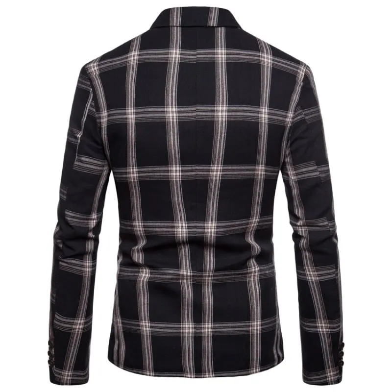 Pologize™ Plaid Modern Fit Blazer