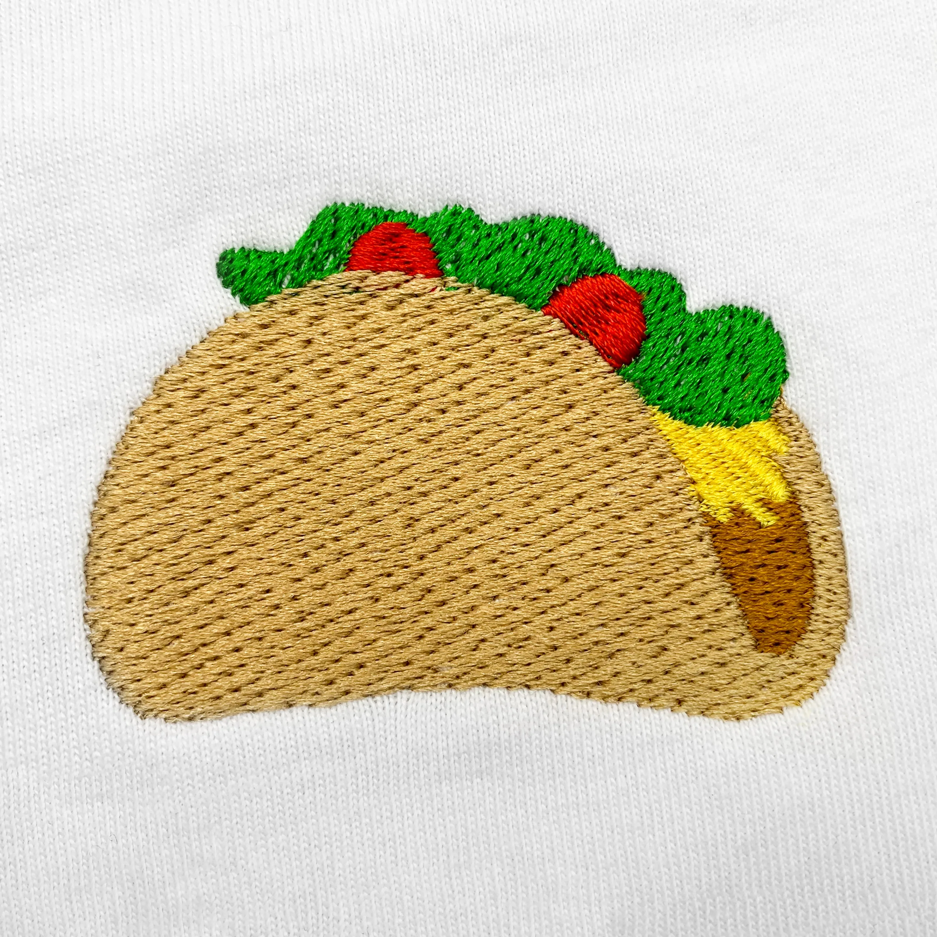 Pologize™ Taco Embroidered V-Neck T-Shirt