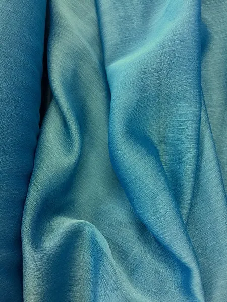 Poly Chiffon Two Tone - 59/60-inches Wide Aqua