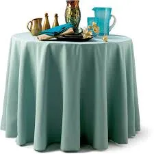 Poly Premier Round Tablecloth