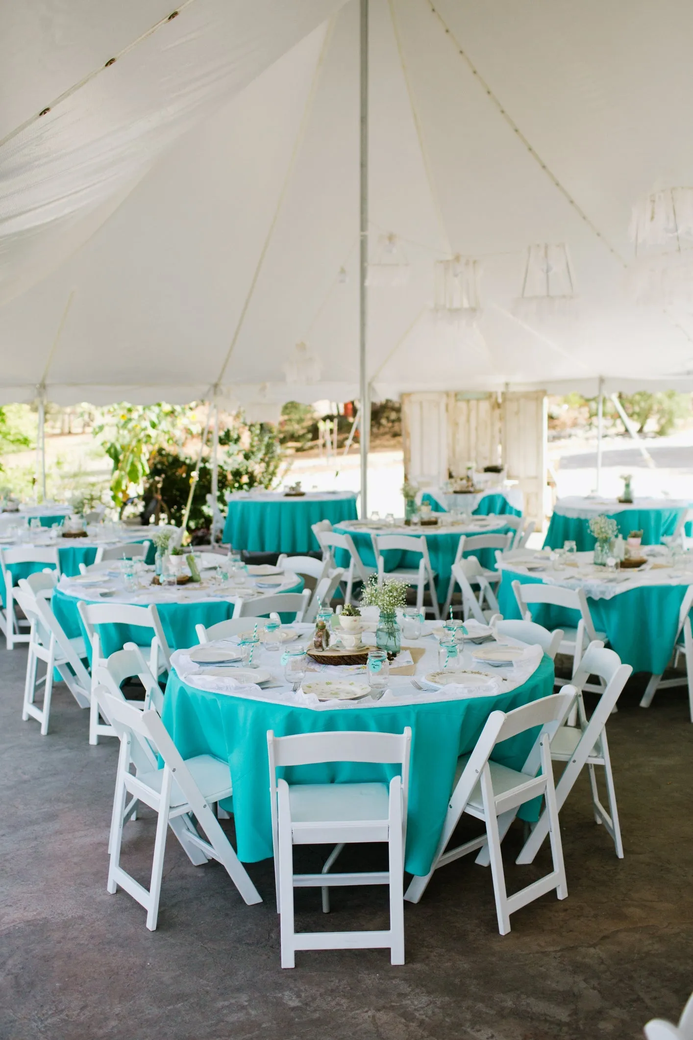 Poly Premier Round Tablecloth