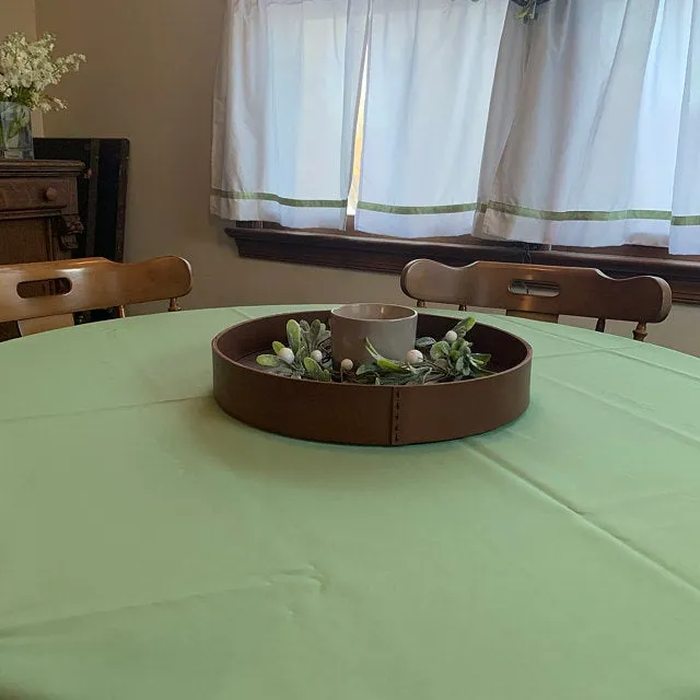 Poly Premier Round Tablecloth