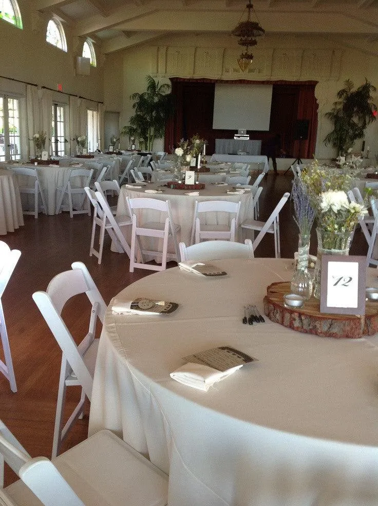 Poly Premier Round Tablecloth