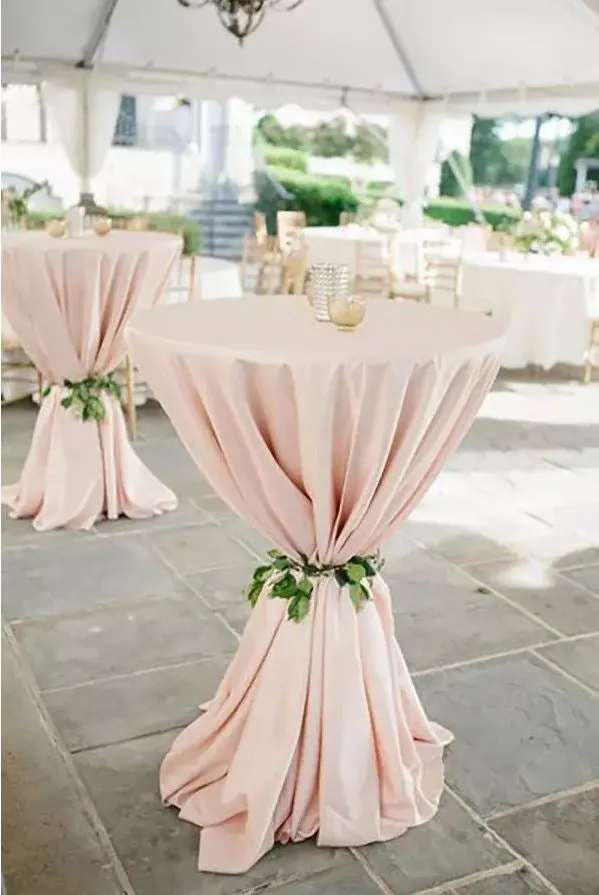 Poly Premier Round Tablecloth