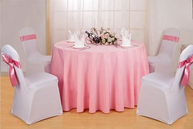 Poly Premier Round Tablecloth