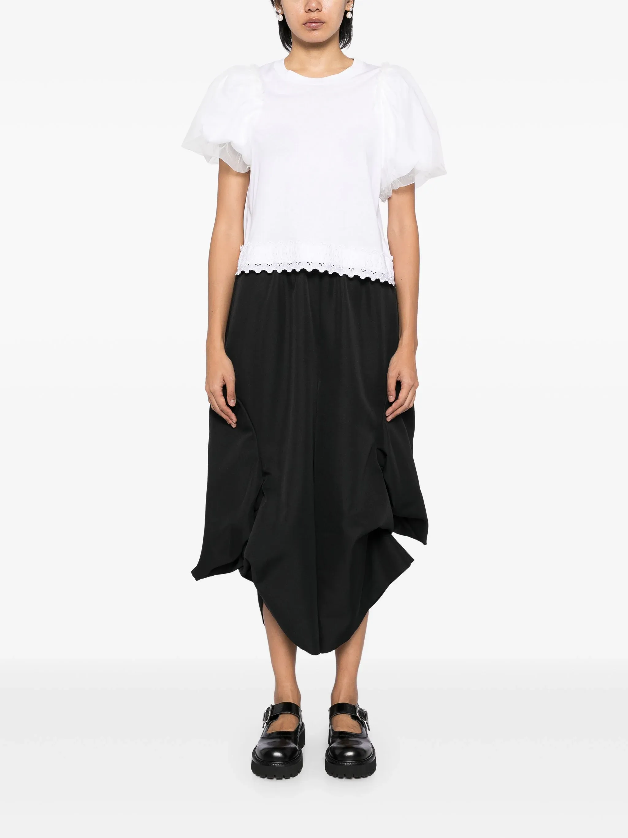 Polyester Gabardine Puff Pants