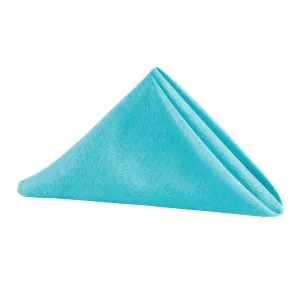 Polyester Napkin 20"x20" - Aqua Blue